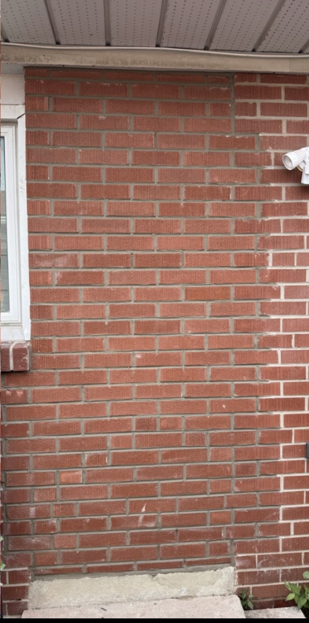 Window Opening Brickwork — After